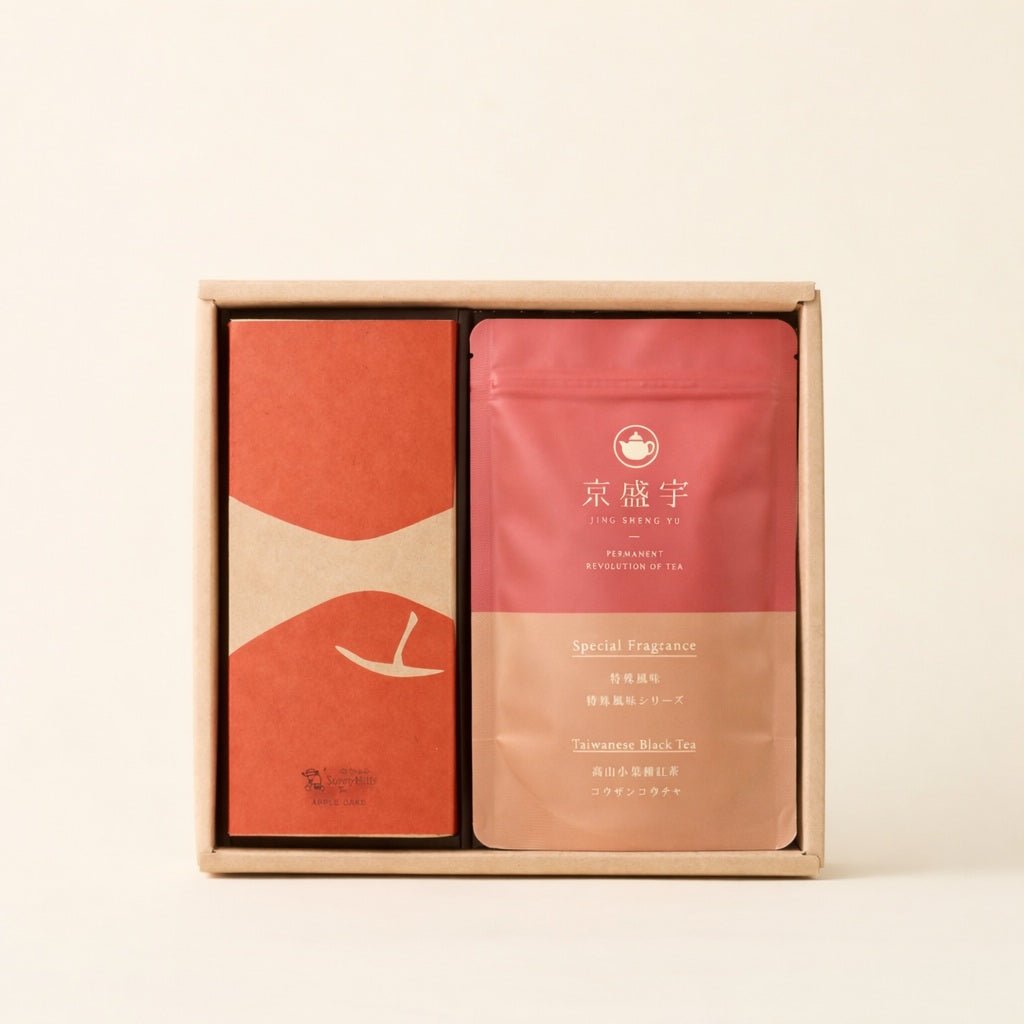 サニーヒルズ 高山小葉種紅茶 + りんごケーキ10個入 – SunnyHills