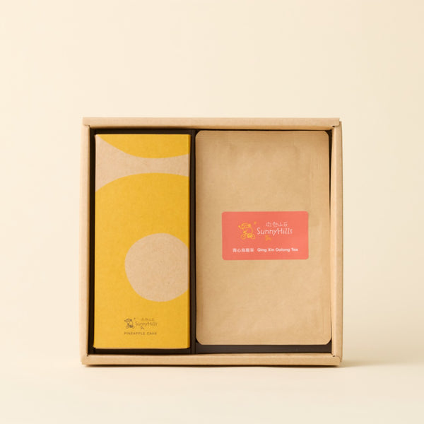 青心烏龍茶ギフトセット(パイナップルケーキ)